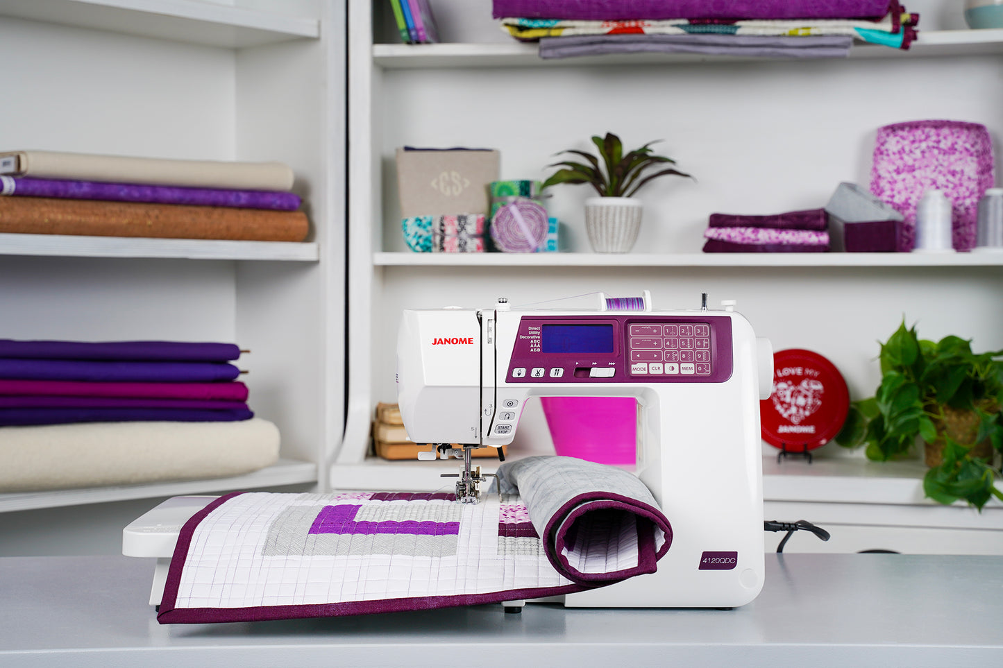 Janome - 4120 QDC-G (Grape)