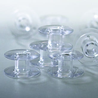 PFAFF - ( K ) Clear Bobbins 10 pkg