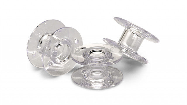 Baby Lock- Class 15 Clear Plastic Bobbins