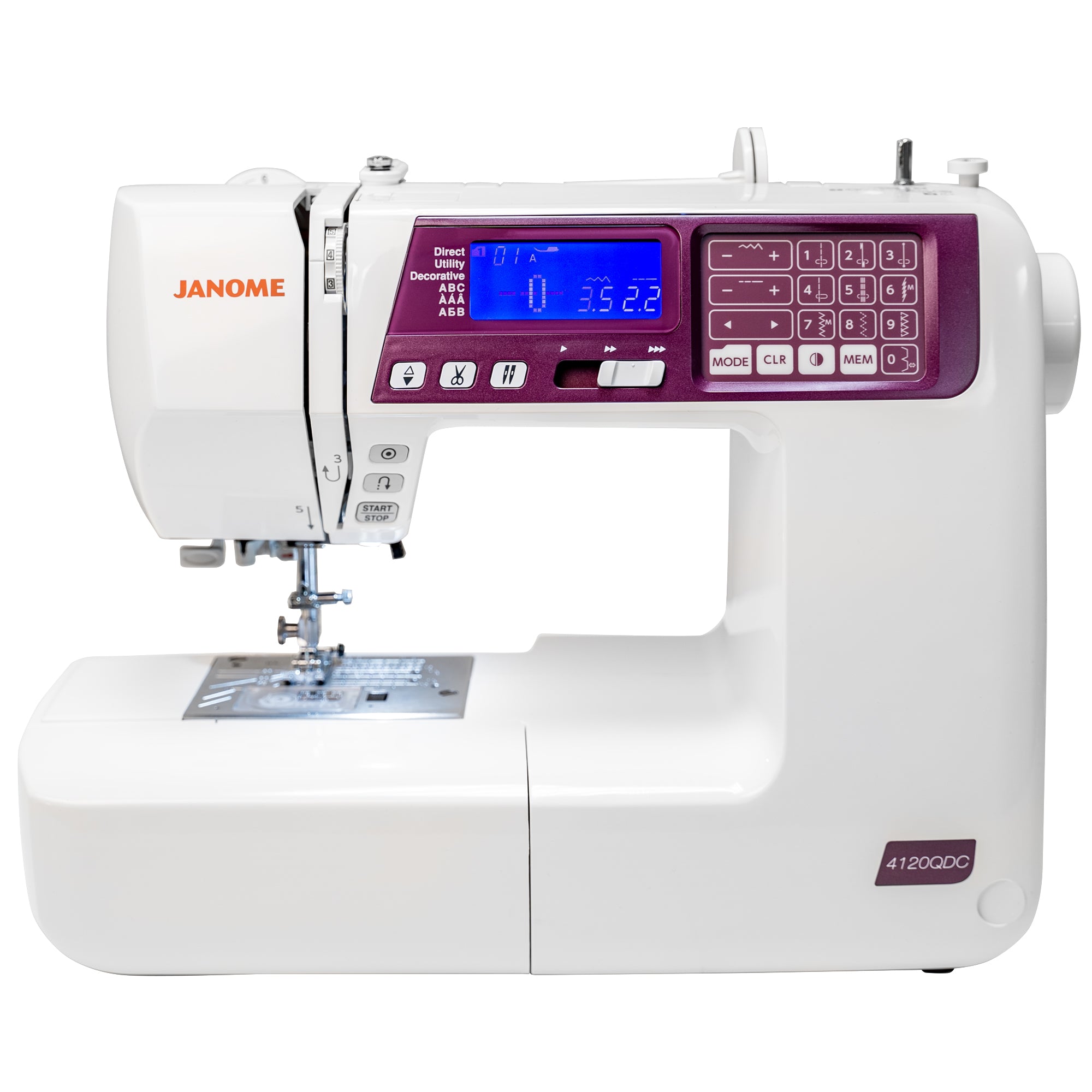 Janome - 4120 QDC-G (Grape)