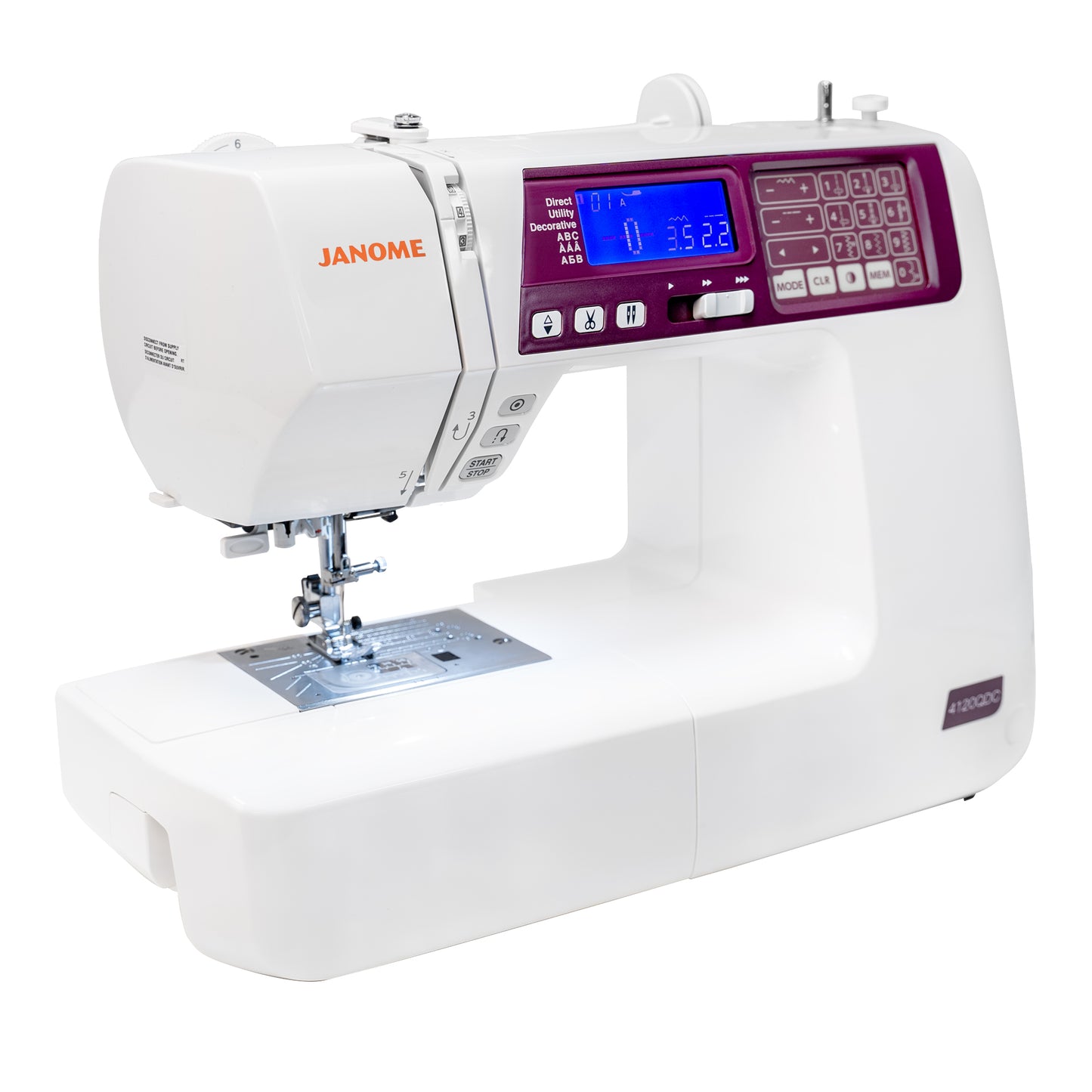 Janome - 4120 QDC-G (Grape)