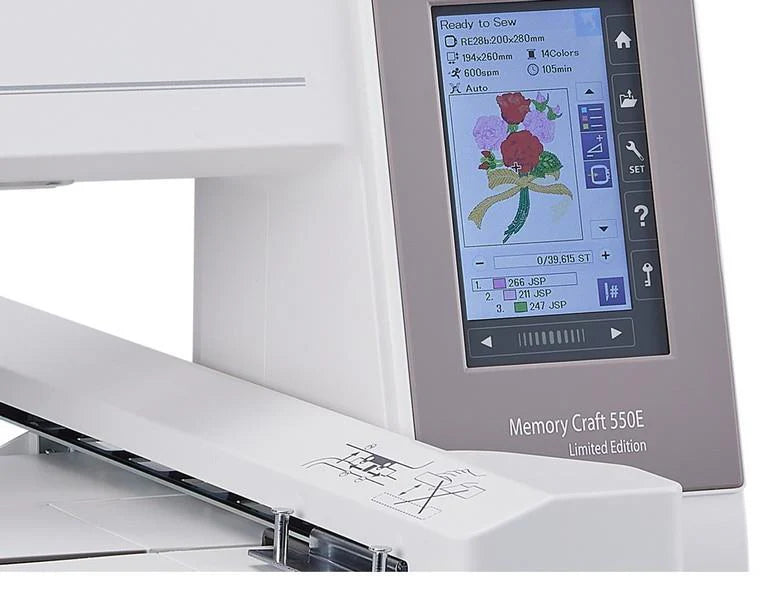 Janome - Memory Craft 550E (Floor Model)