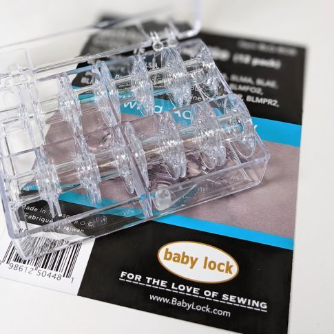 Baby Lock- Class 15 Clear Plastic Bobbins